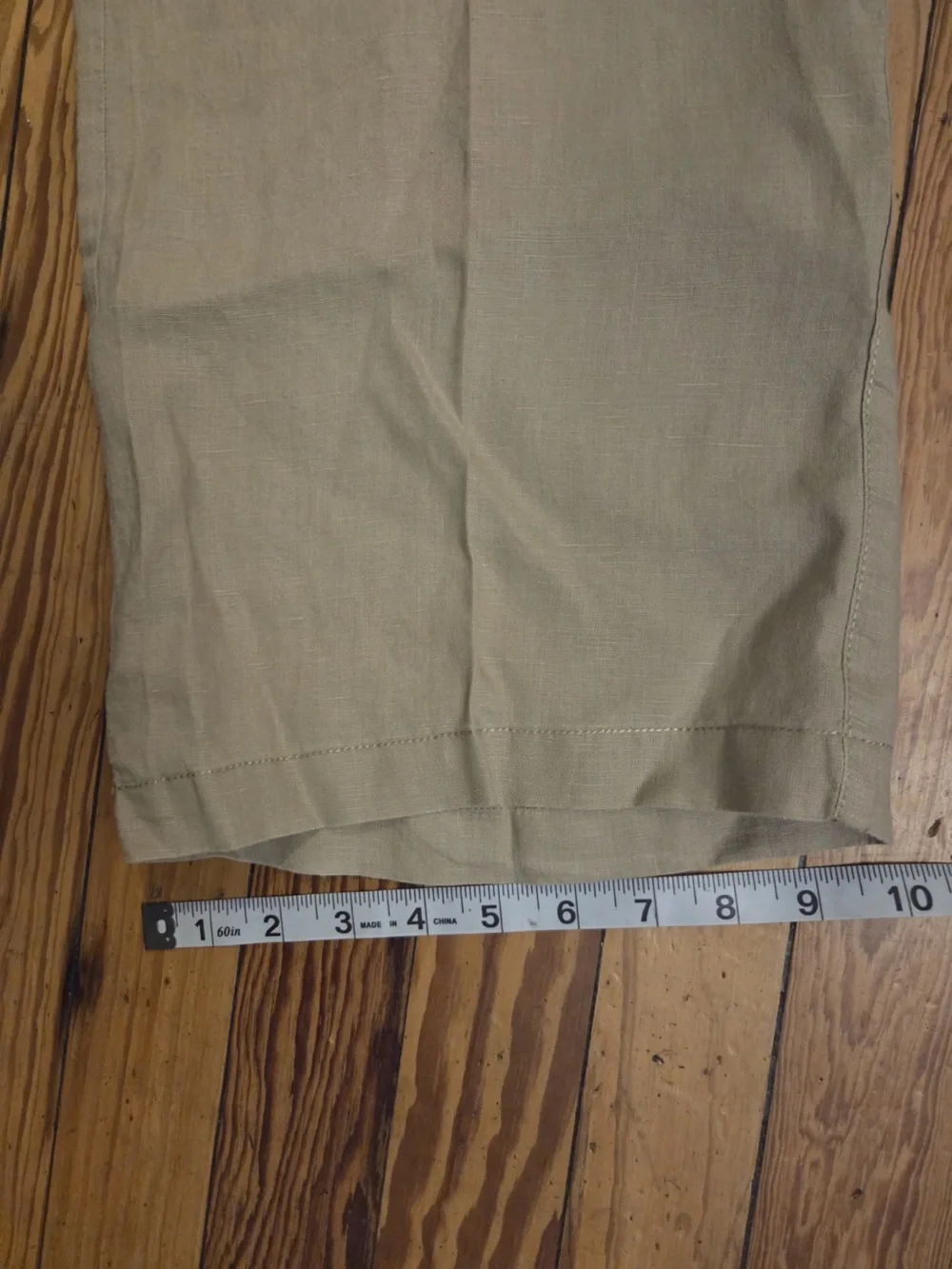 Banana Republic Women’s Khaki Straight-Leg Pants - Light Tan - Picture 5 of 6